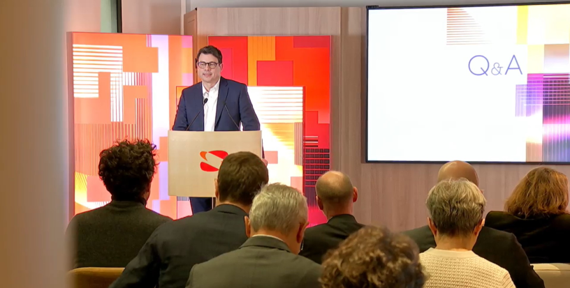 Cyril Malargé, le directeur général de Sopra Steria