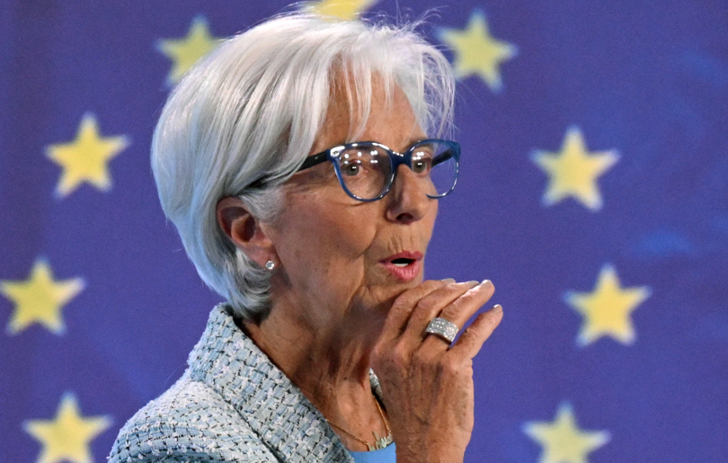 Christine Lagarde, présidente de la Banque centrale européenne - KIRILL KUDRYAVTSEV / AFP
