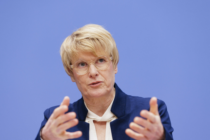 Veronika Grimm, membre du Conseil des sages - UTE GRABOWSKY - Photothek Media Labdpa Picture-Alliance via AFP
