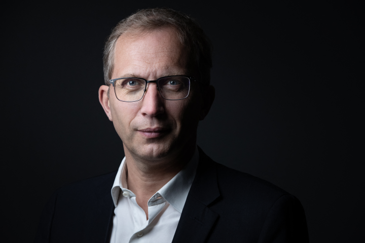 Henri Poupart-Lafarge, directeur général d'Alstom - Photo by JOEL SAGET / AFP